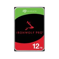 SEAGATE IronWolf Pro, NAS, 3.5" HDD, 12TB, SATA 6Gb/s, 7200RPM, 256MB Cache - ST12000NT001