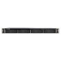 QNAP TS-433eU 4-bay 1U short-depth rackmount ARM 4-core Cortex-A55 2.0GHz processor, 4 GB on board (non-expandable)