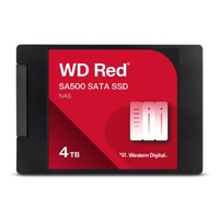 WD Red 4TB SA500 NAS SATA SSD 2.5”/7mm Cased