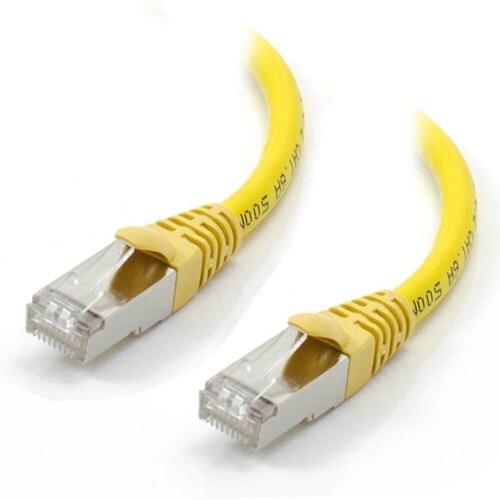 ALOGIC 5m Yellow 10G Shielded CAT6A LSZH Network Cable