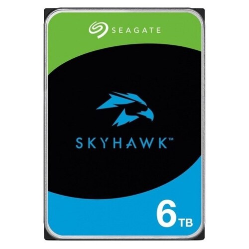 SEAGATE ST6000VX008 SKYHAWK 6TB SURVEILLANCE INTERNAL 3.5" SATA DRIVE