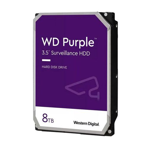 WD PURPLE 8TB SURVEILLANCE INTERNAL 3.5" SATA DRIVE HDD WD82PURX